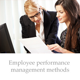  Employee performance management methods